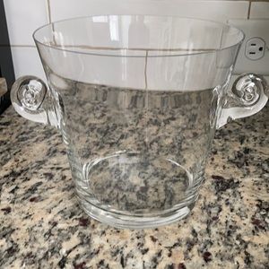 Tiffany and Co crystal ice bucket